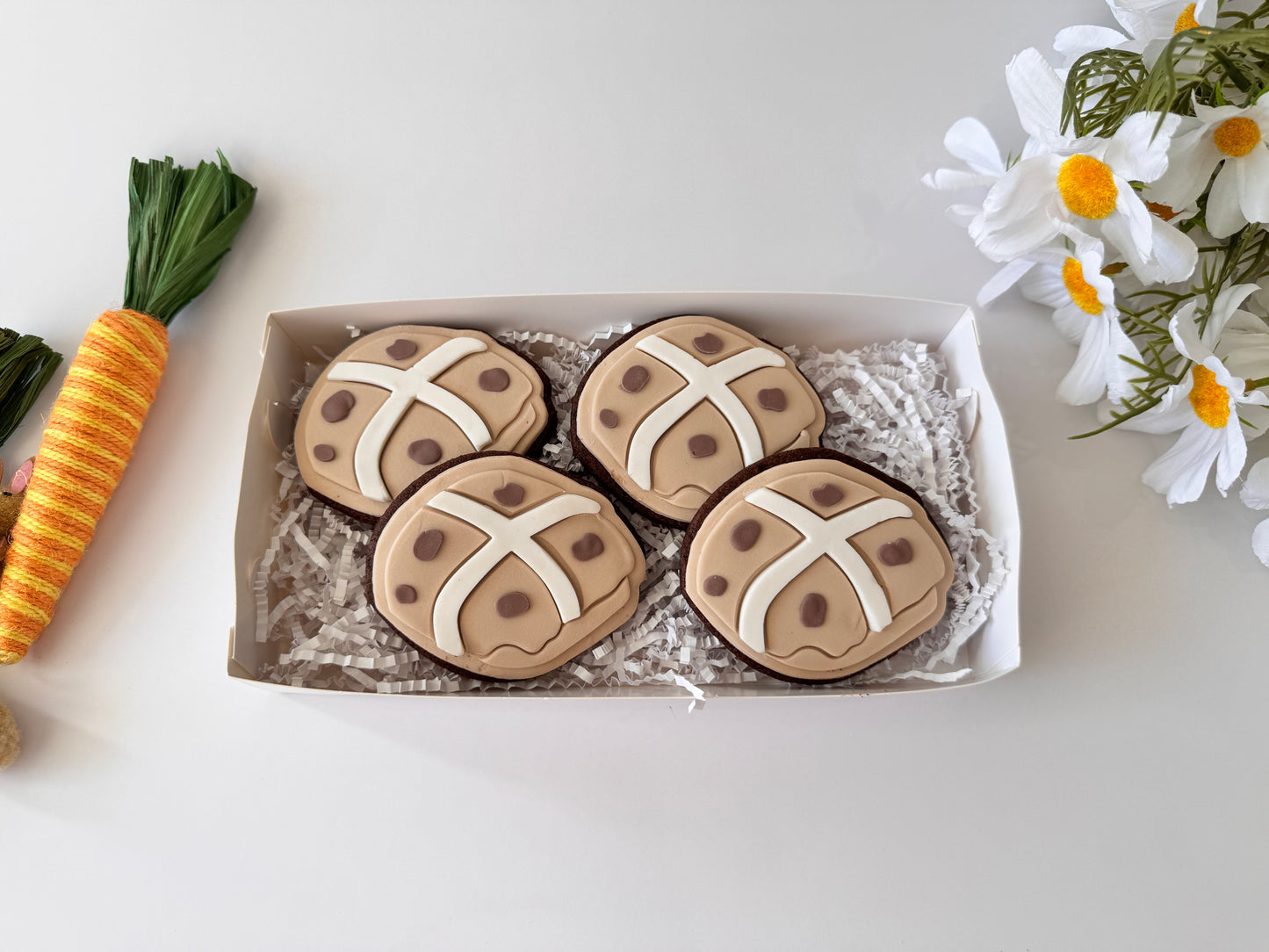 Hot Cross Cookies