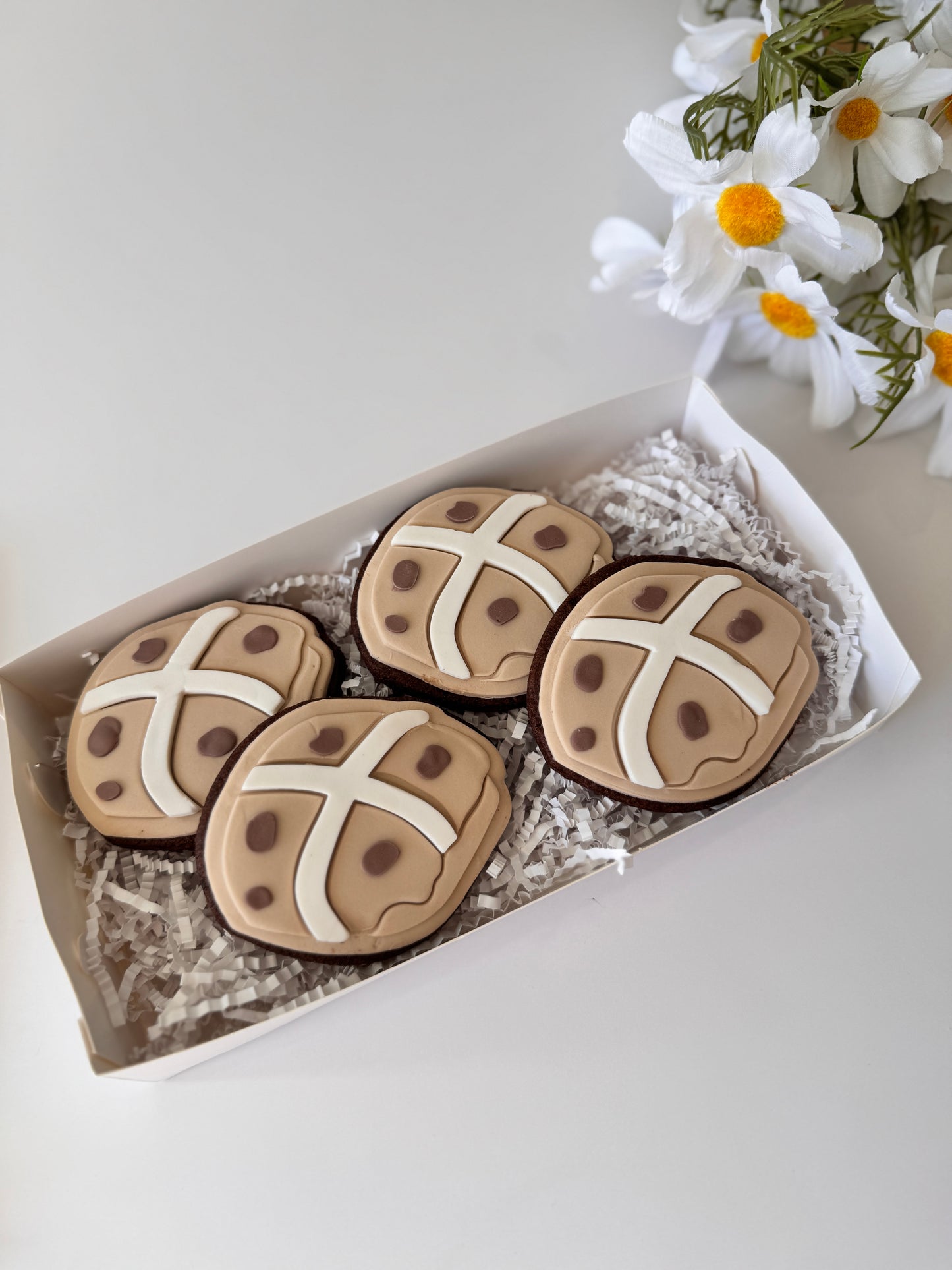 Hot Cross Cookies