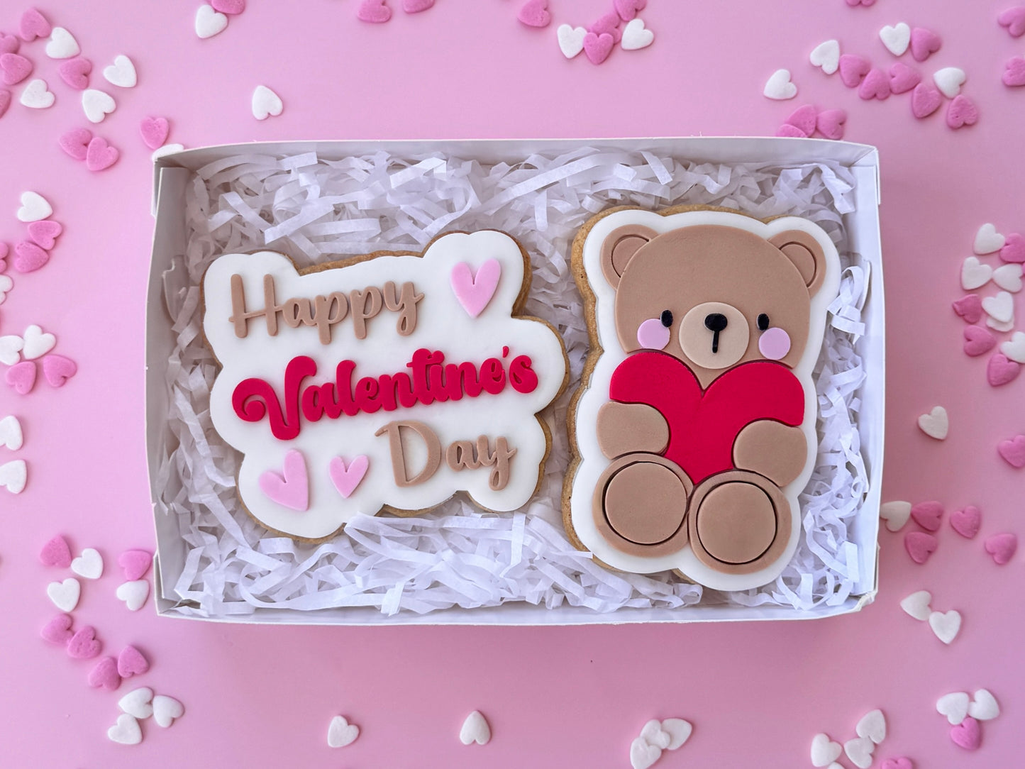 Happy Valentines Bear 2 pack