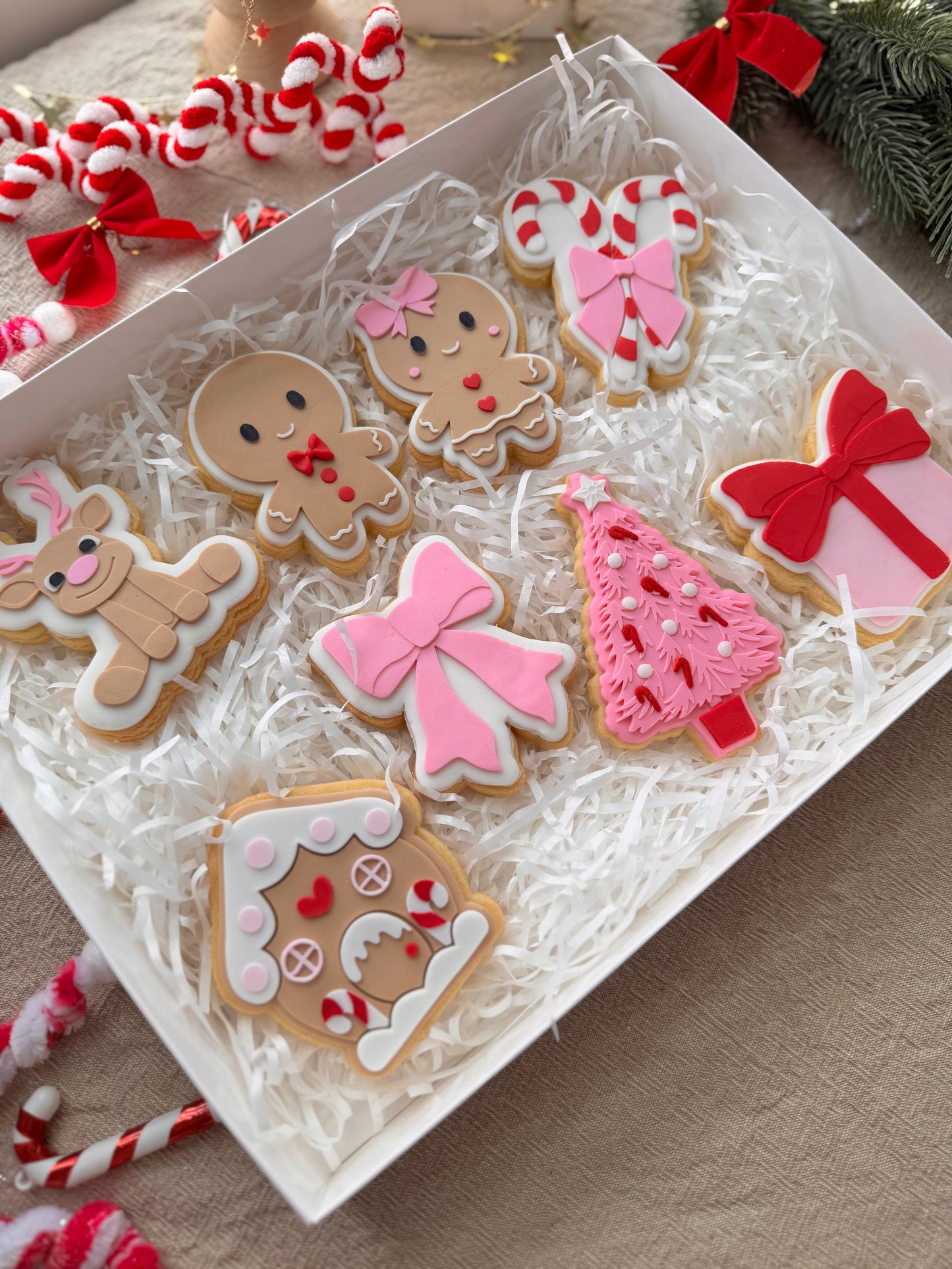Candy Cane Lane Deluxe Cookies