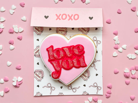 Love You Individually Packaged Cookie