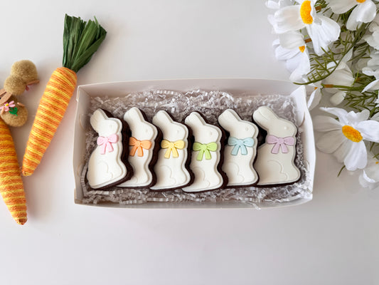 Rainbow Bow Bunnies
