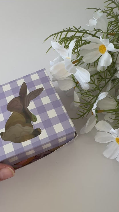 Easter Mini Cookies - Gingham Bunny Box