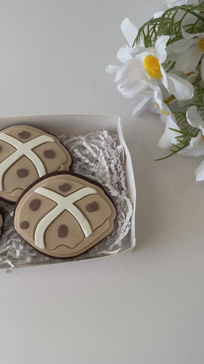 Hot Cross Cookies